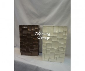Brick Shape Square Solid Decorative Vases